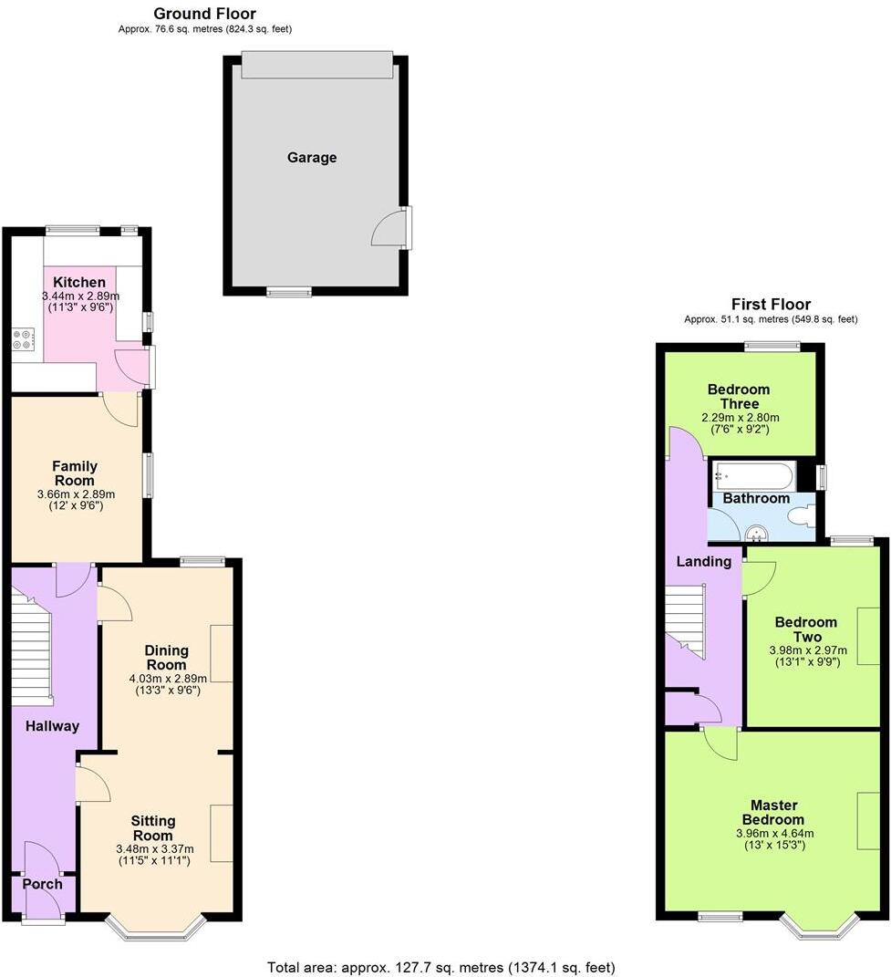 Goddard Avenue, Swindon floorplan