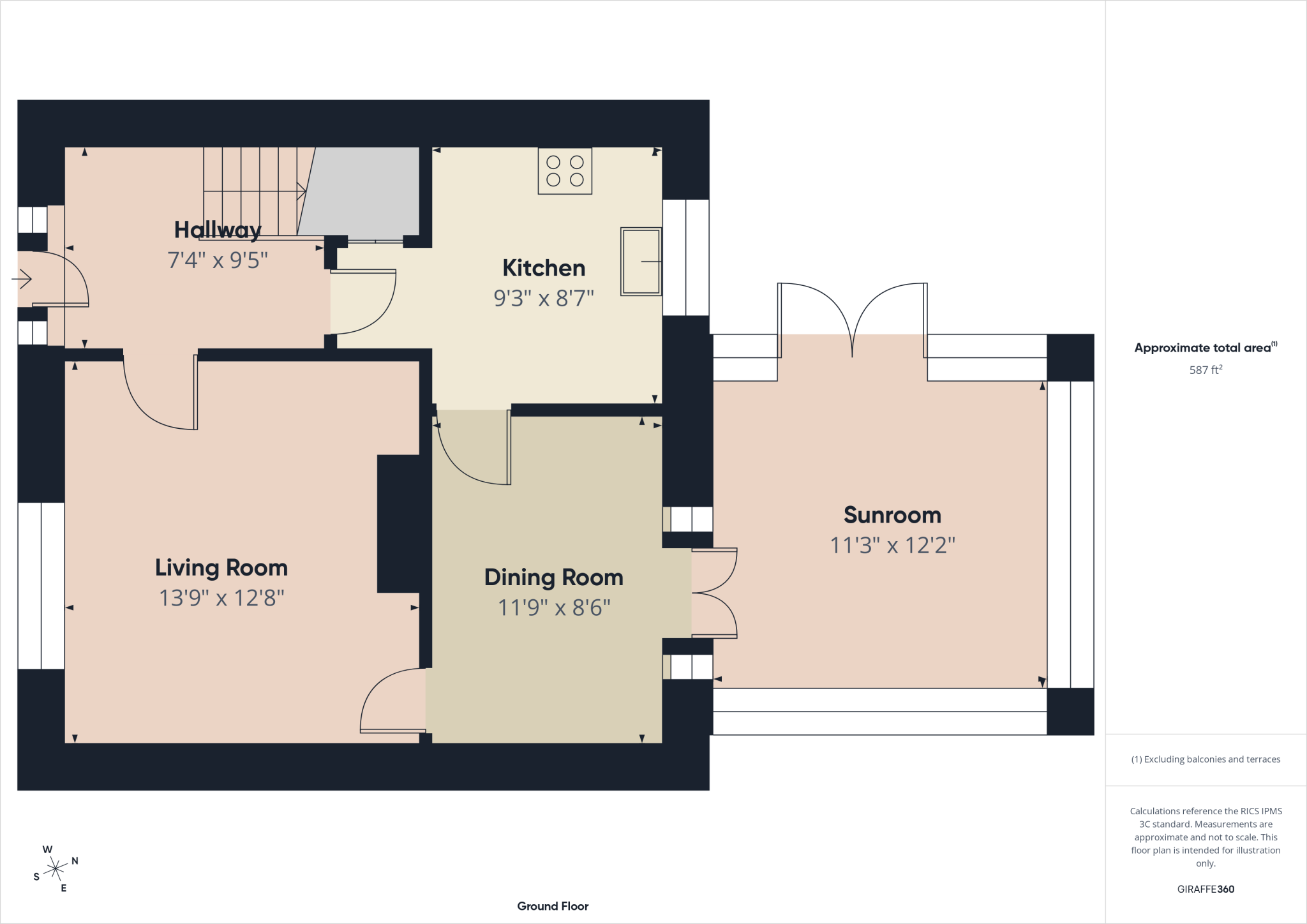 Lanethorpe Crescent, County Durham floorplan