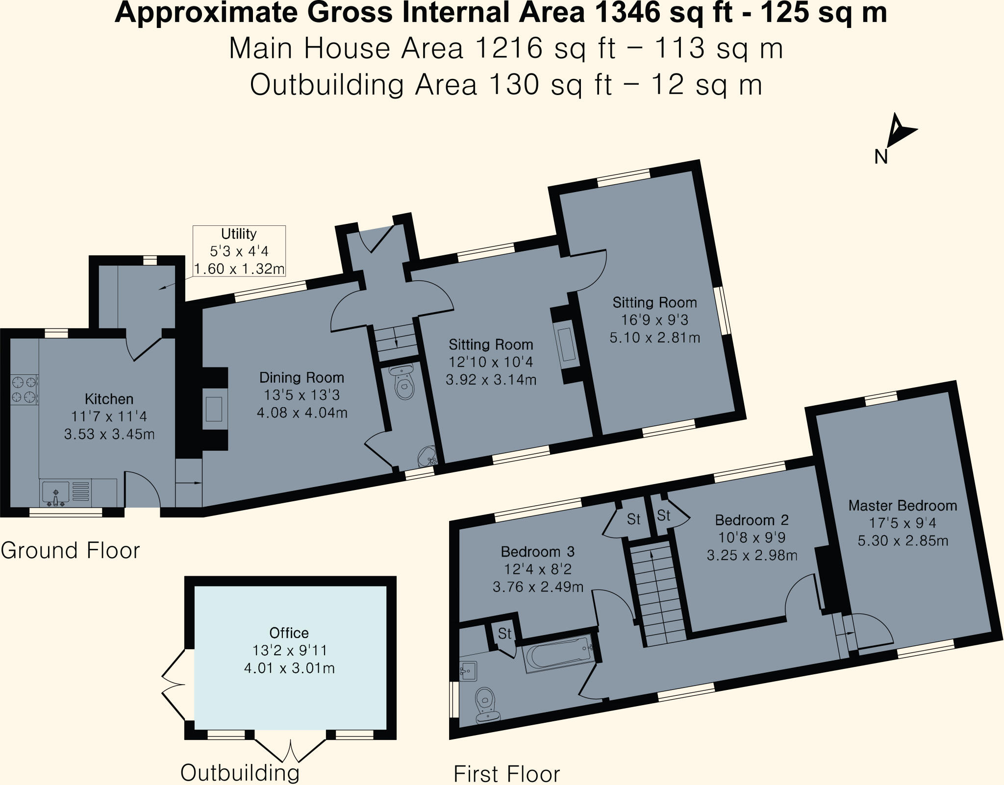Eydon, Northamptonshire floorplan