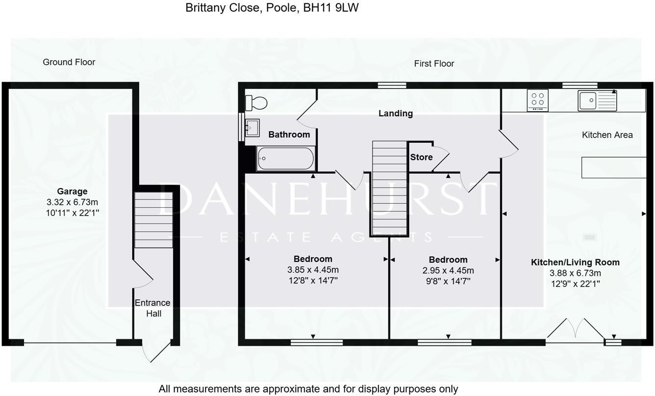 Brittany Close, Bournemouth floorplan
