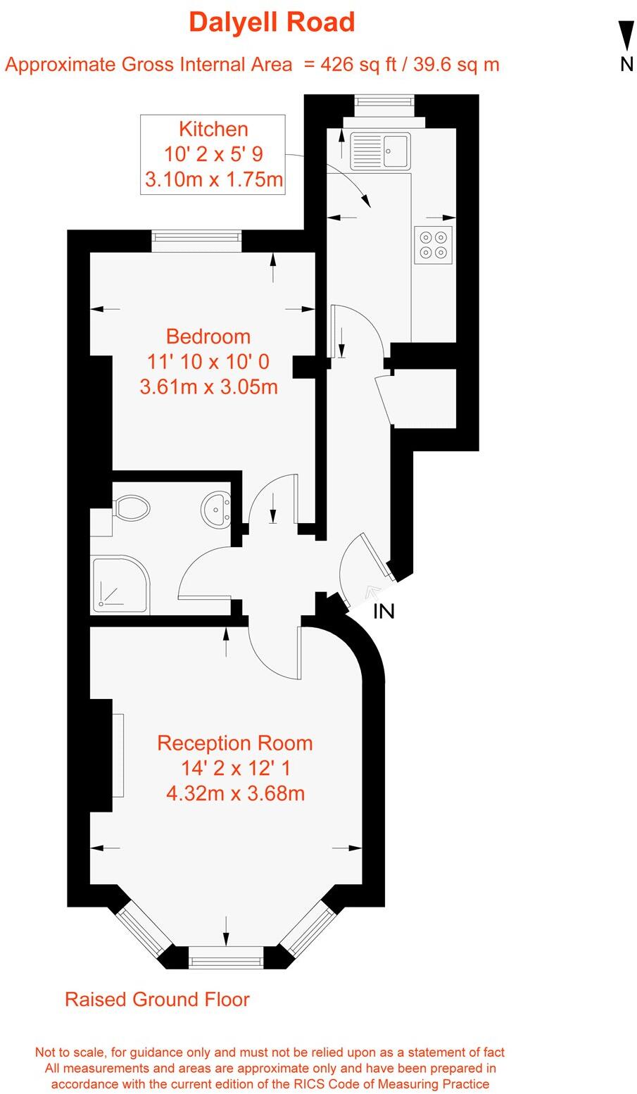 Dalyell Road, London, SW9 floorplan