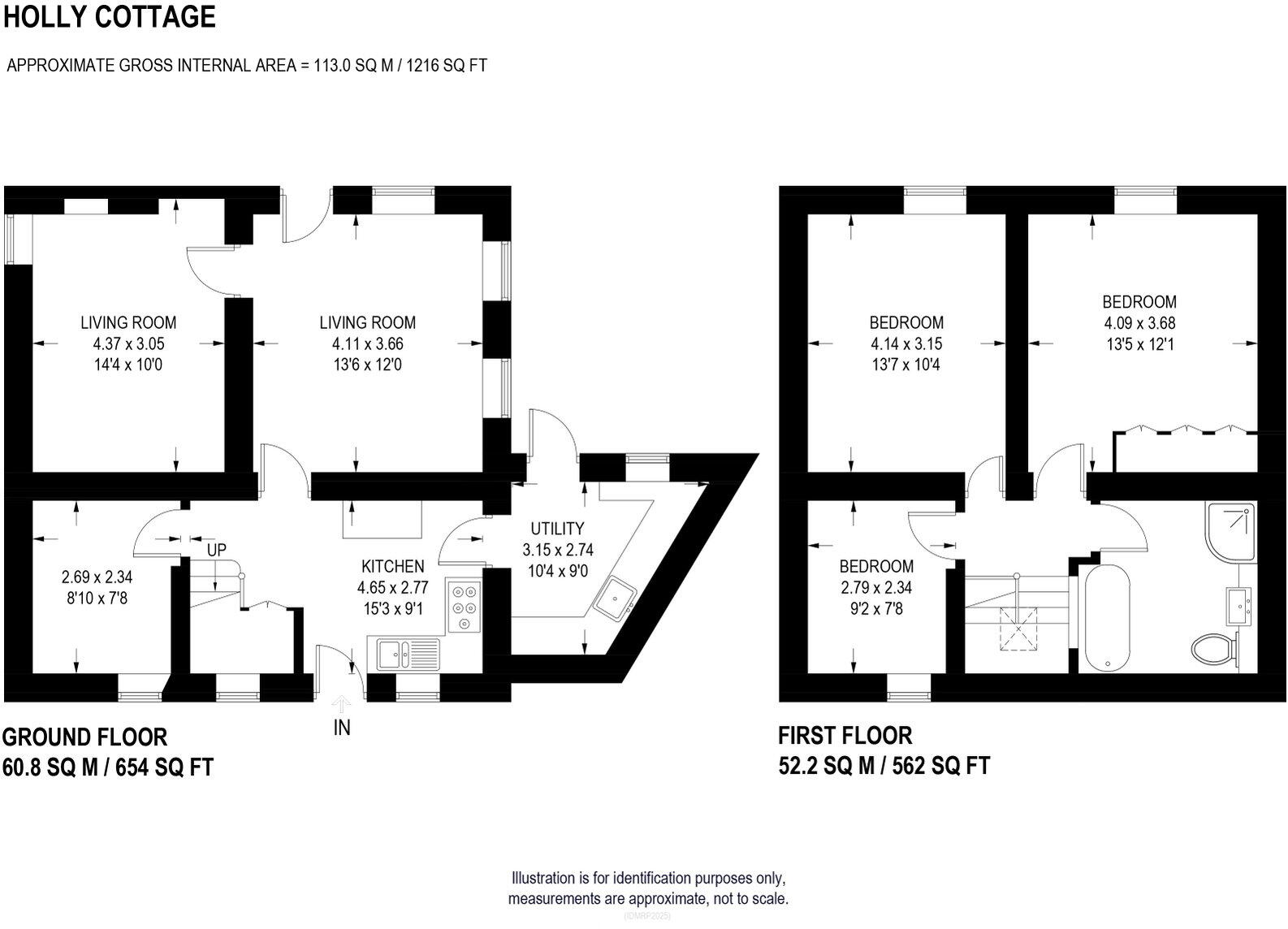 Little Lane, Bradwell, Hope Valley, S33 9JF floorplan
