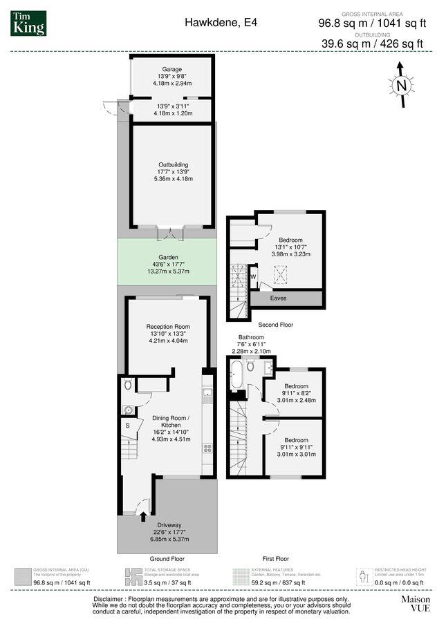 Hawkdene, Chingford, E4 floorplan
