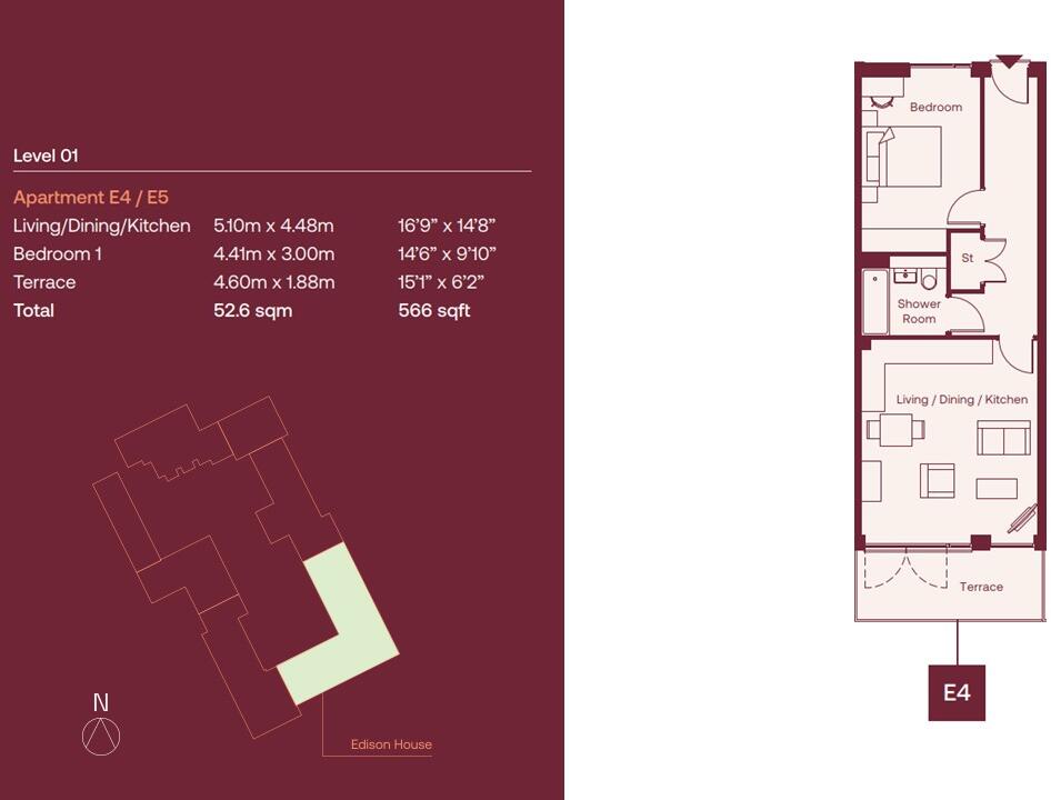 Edison House, Campfield Road, St. Albans, Hertfordshire, AL1 floorplan