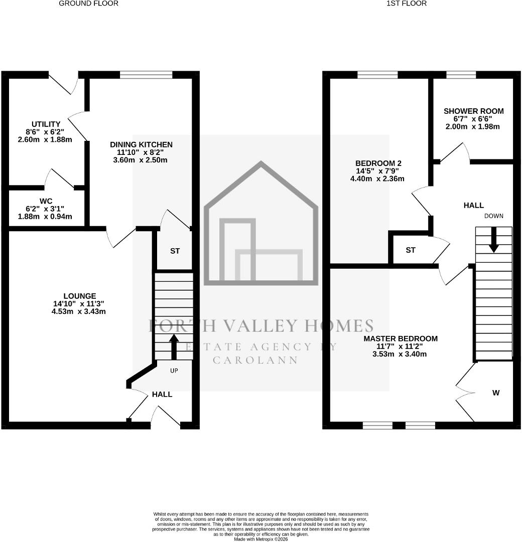 15, Crookston Court, Kinnaird, Larbert, FK5 4XE floorplan