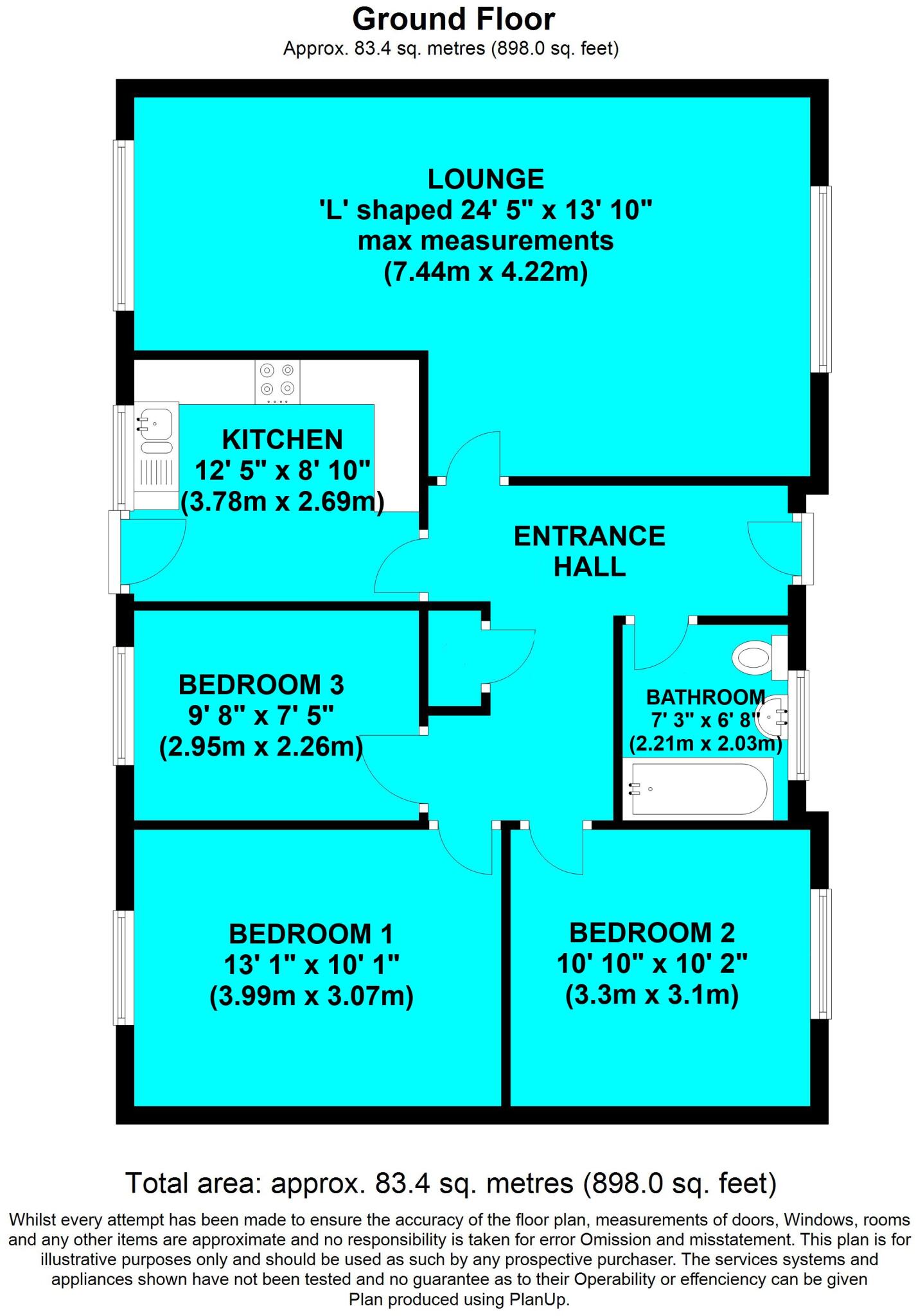 Barn Road, Broadstone floorplan