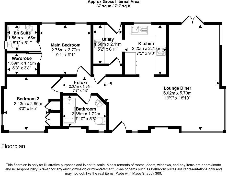 Meadow Gardens, Spill Land Country Park floorplan