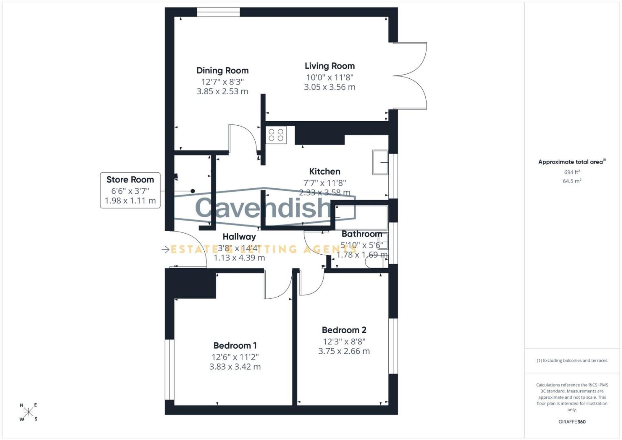 Peckforton Way, Upton, CH2 floorplan