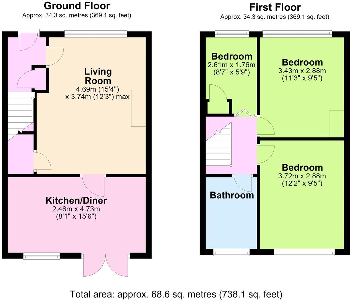 Kipling Avenue, Goring-By-Sea, Worthing floorplan