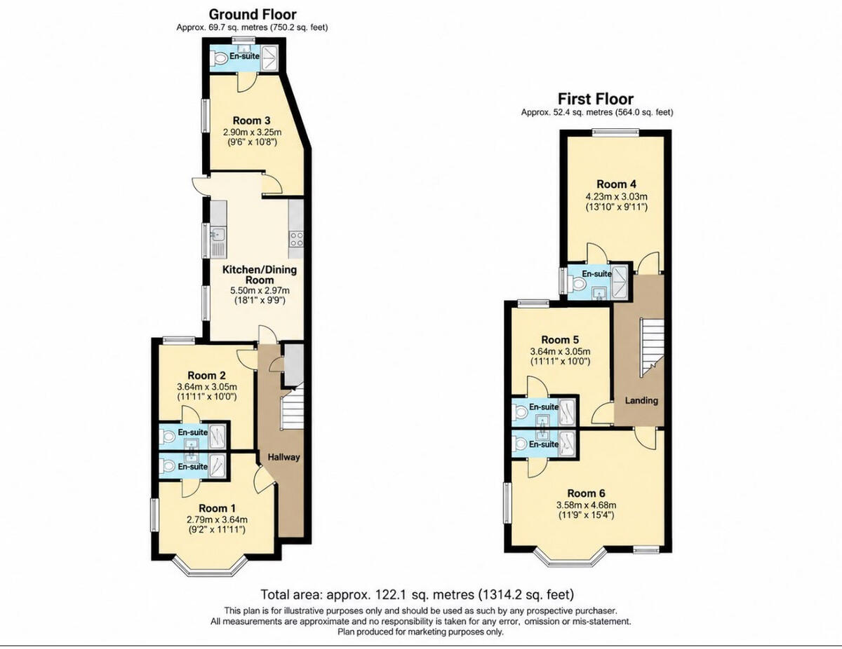 Avondale Road, Luton floorplan