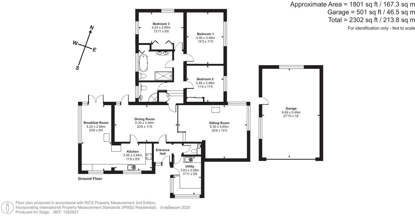 St. Michaels Close, Alphington, Exeter floorplan