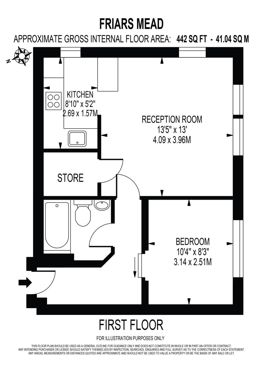Friars Mead, London E14 floorplan
