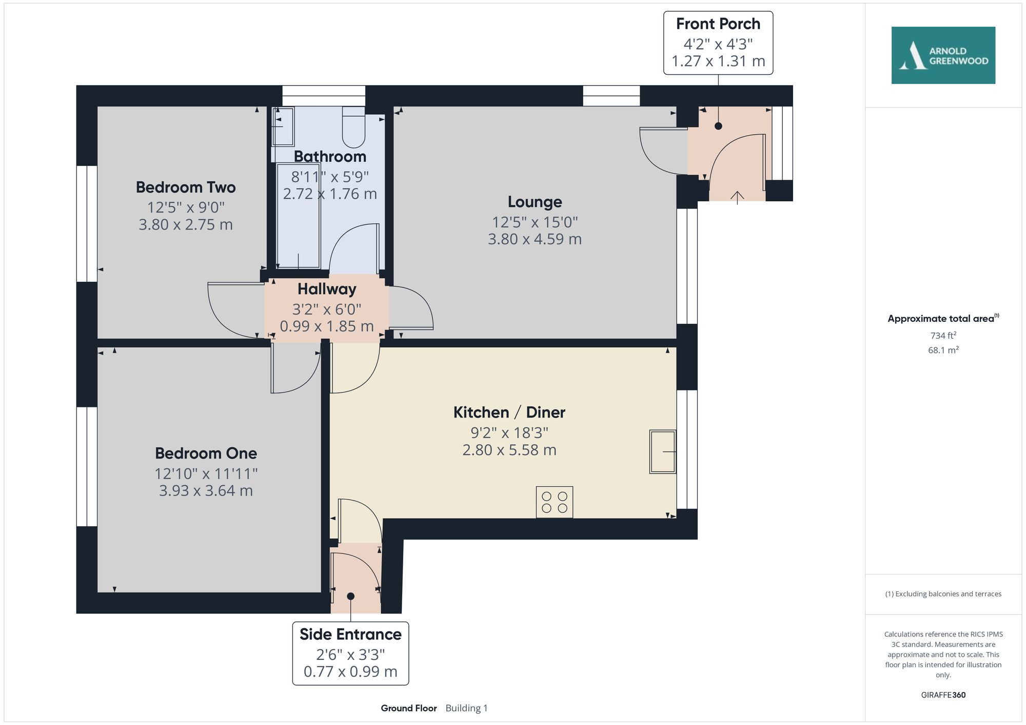 Rufford Drive, Grange-Over-Sands, LA11 floorplan