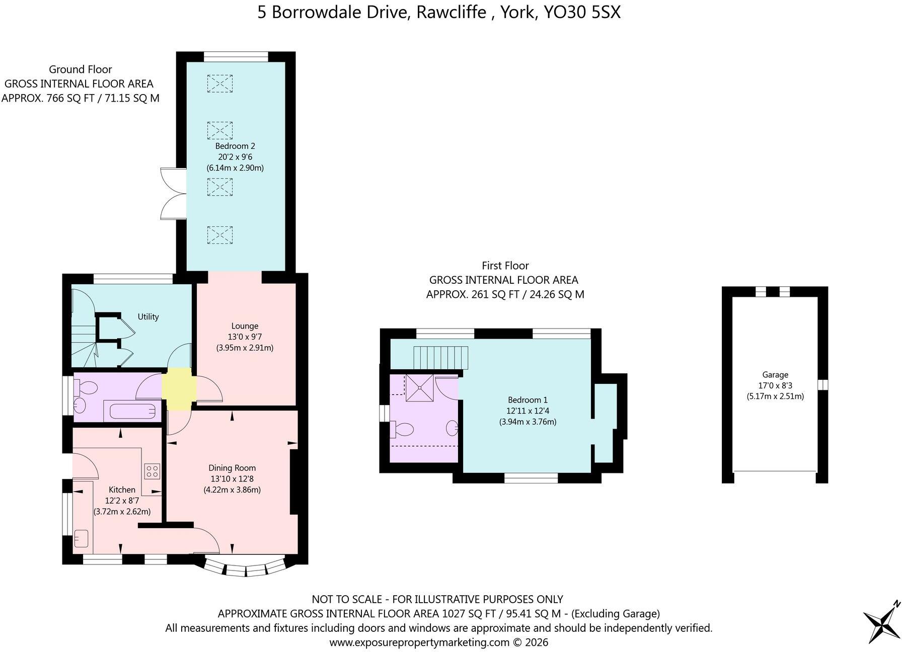Borrowdale Drive, York, YO30 floorplan