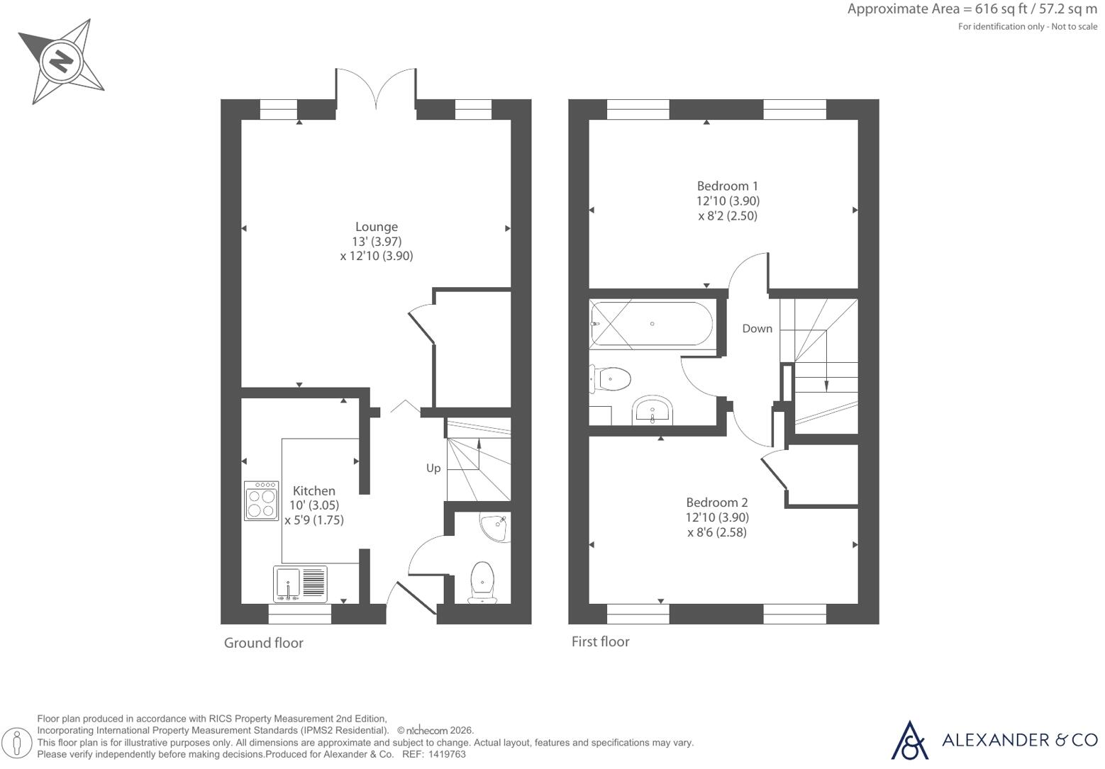 Edburg Street, Buckingham, Buckinghamshire floorplan