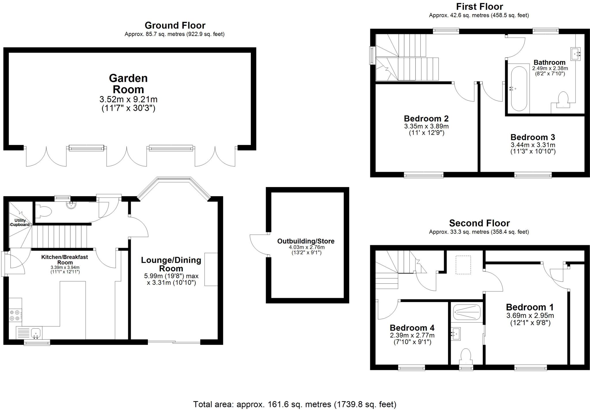 Ermin Street, Blunsdon, Swindon, SN26 floorplan