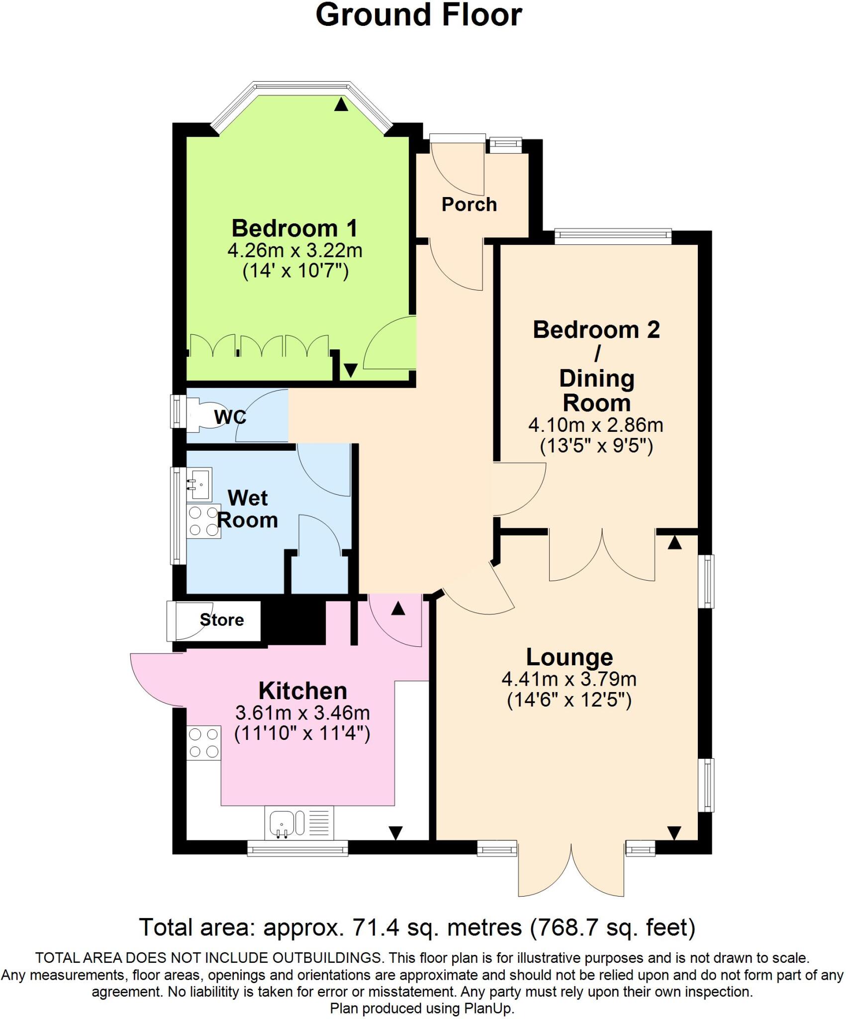 Ravensbourne Avenue, Shoreham-by-Sea floorplan