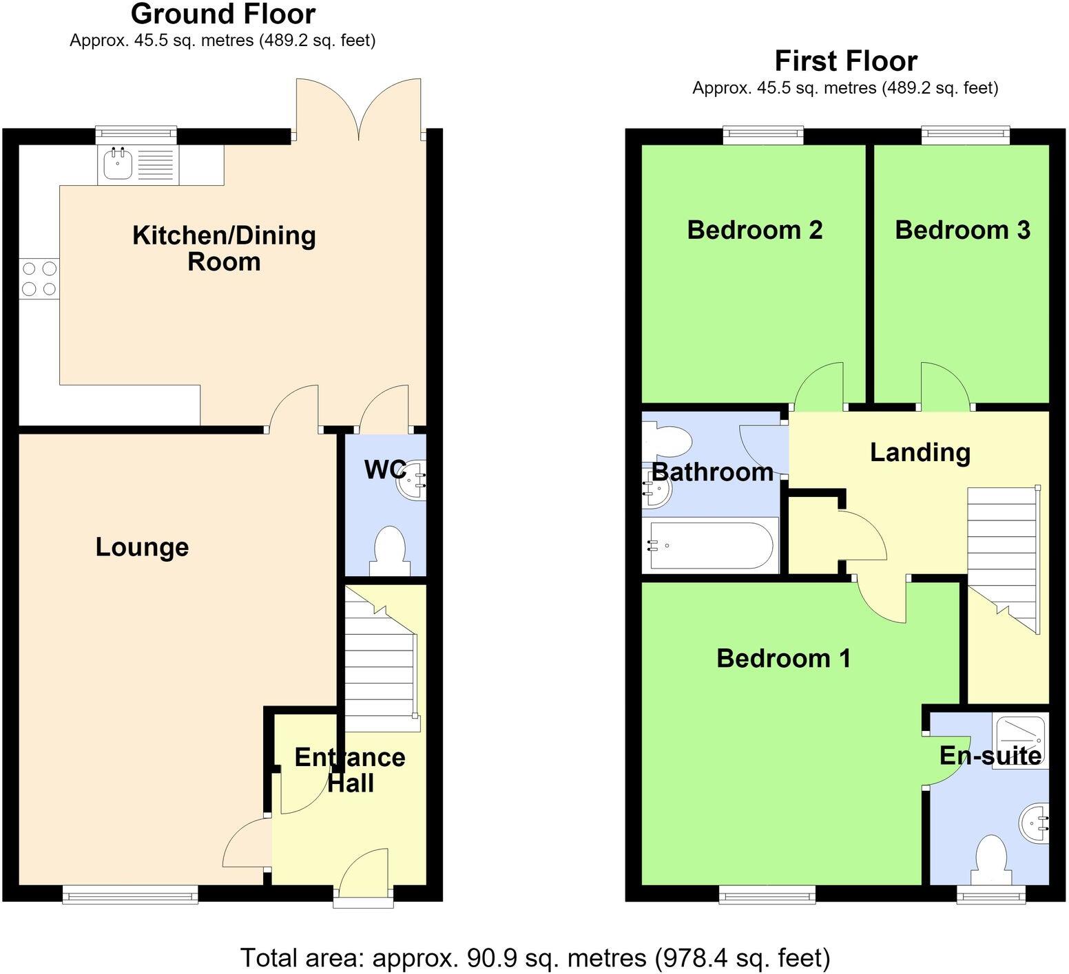 Braceby Road, Skegness, PE25 floorplan