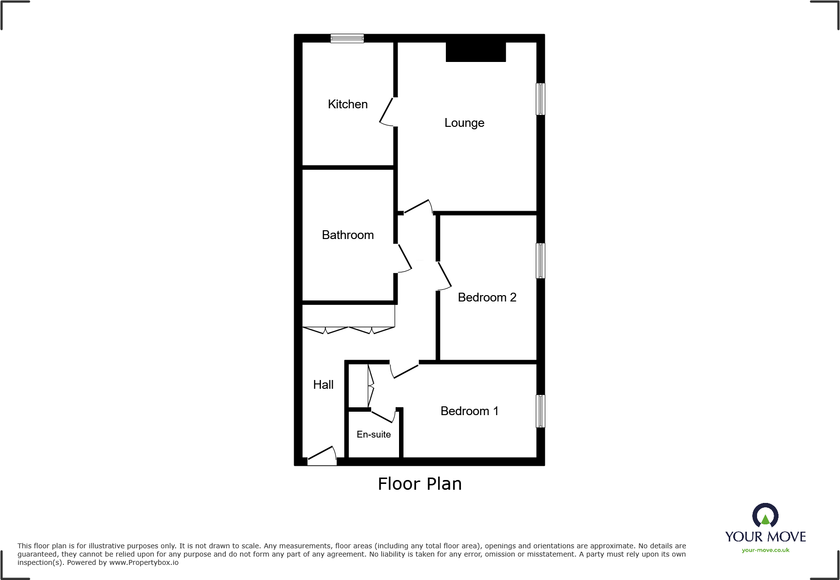 Lindisfarne Gardens, Maidstone, Kent, ME16 floorplan