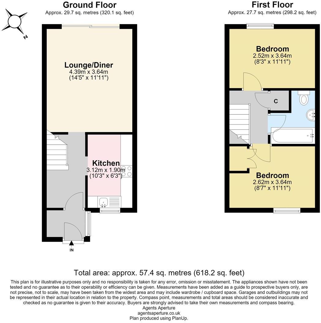 Hawthorns, Hartley floorplan