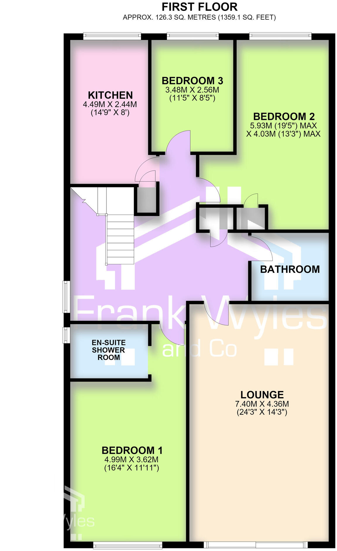 Flat 5, 9 Links Gate, Lytham St. Annes, Lancashire floorplan
