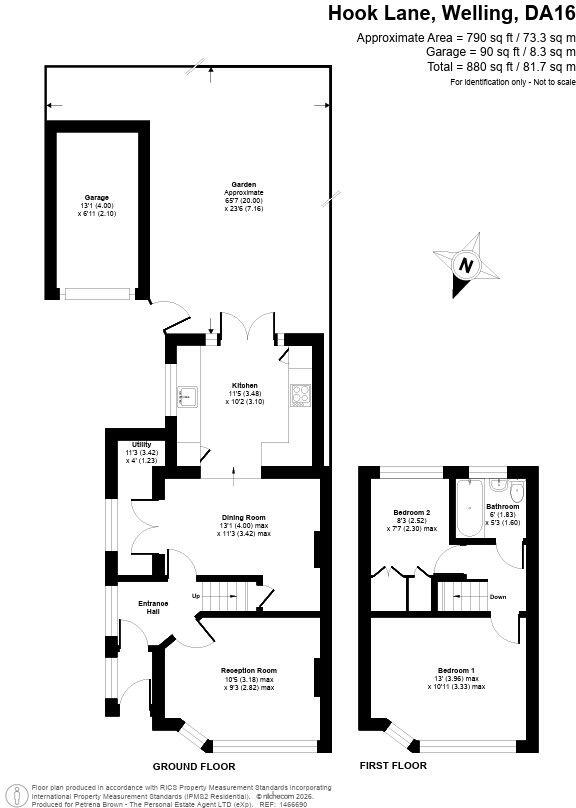Hook Lane, Welling, DA16 2DU floorplan