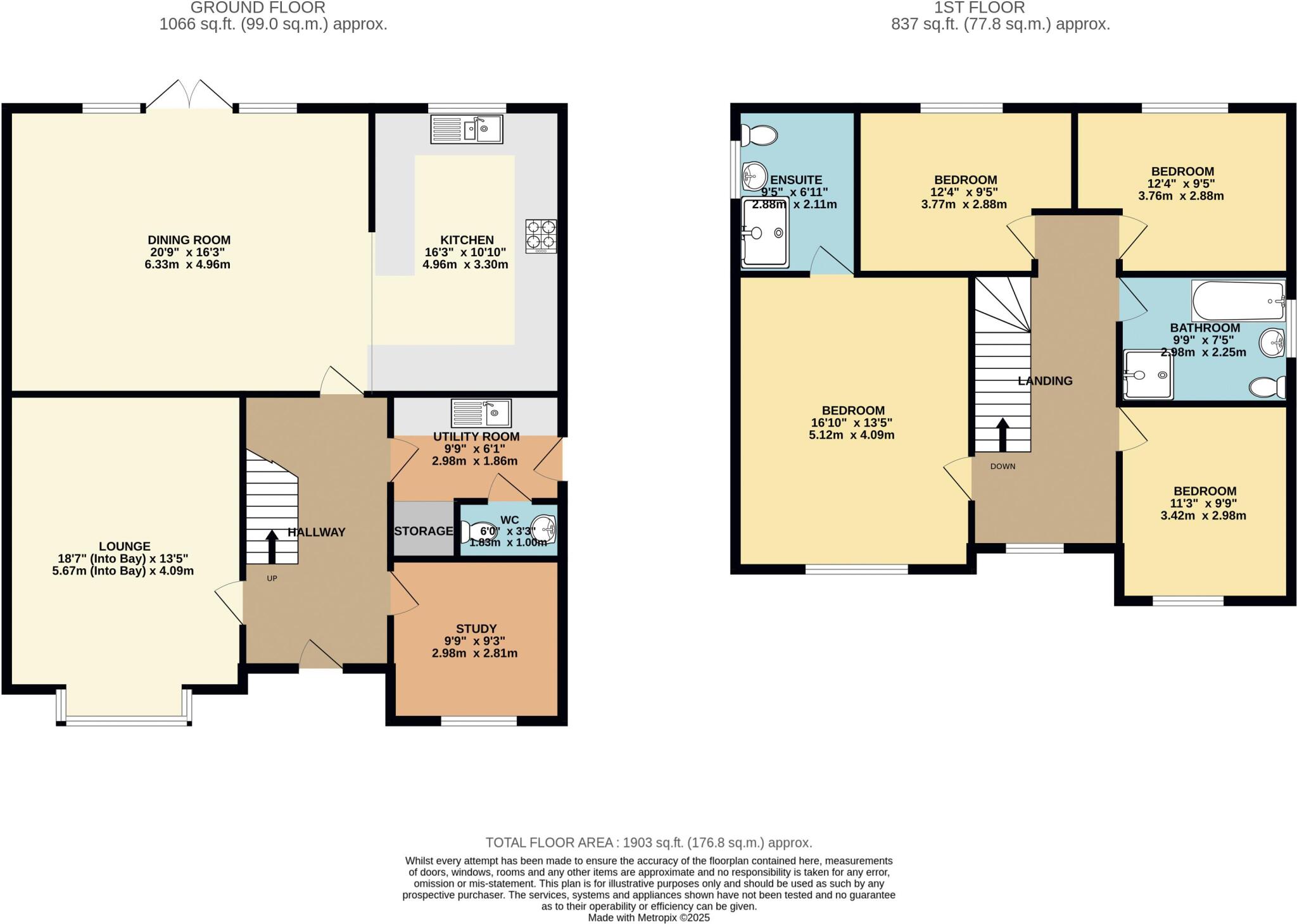 Willows Garth, Roxton Road, Immingham floorplan