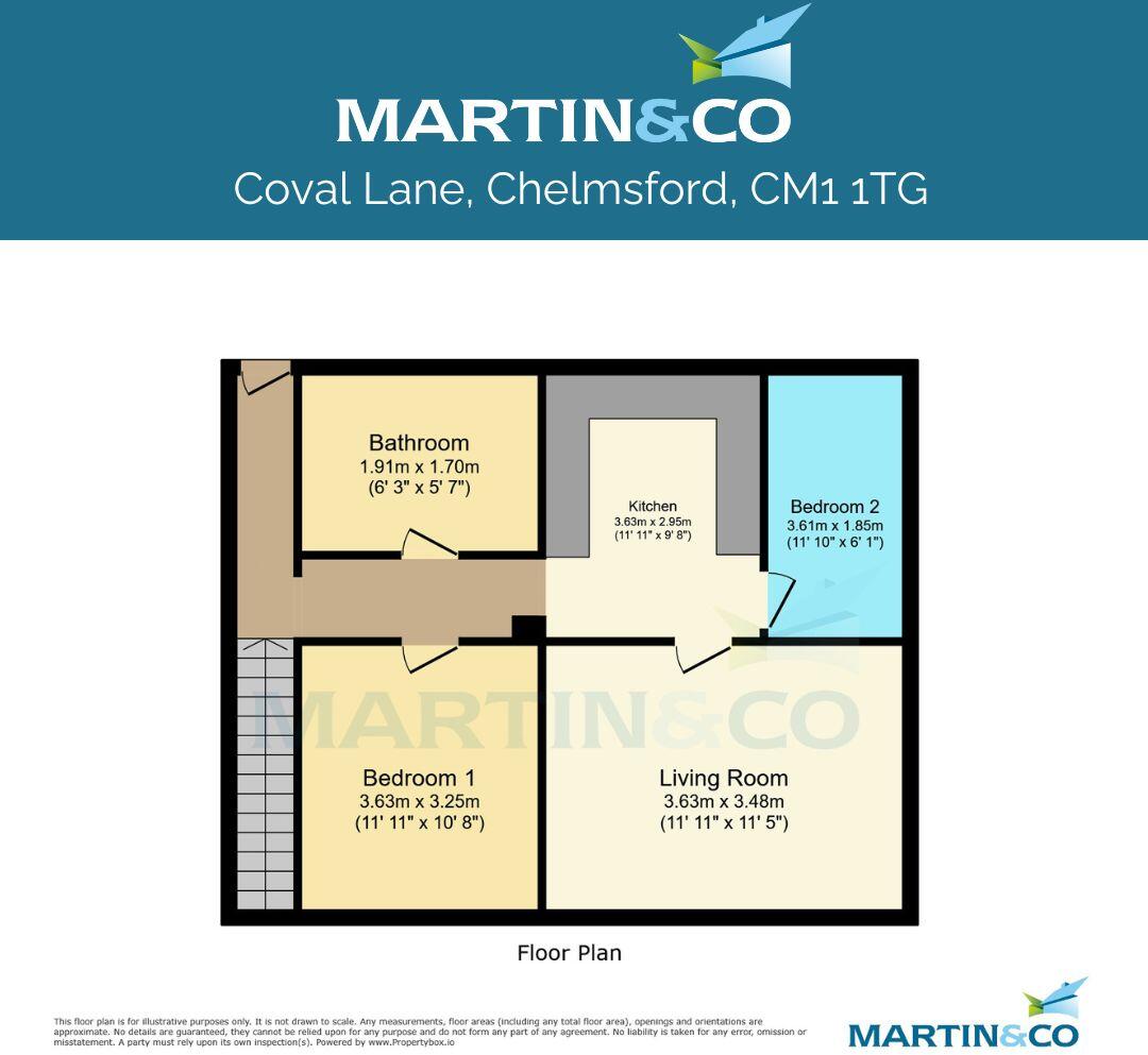 Coval Lane, Chelmsford floorplan