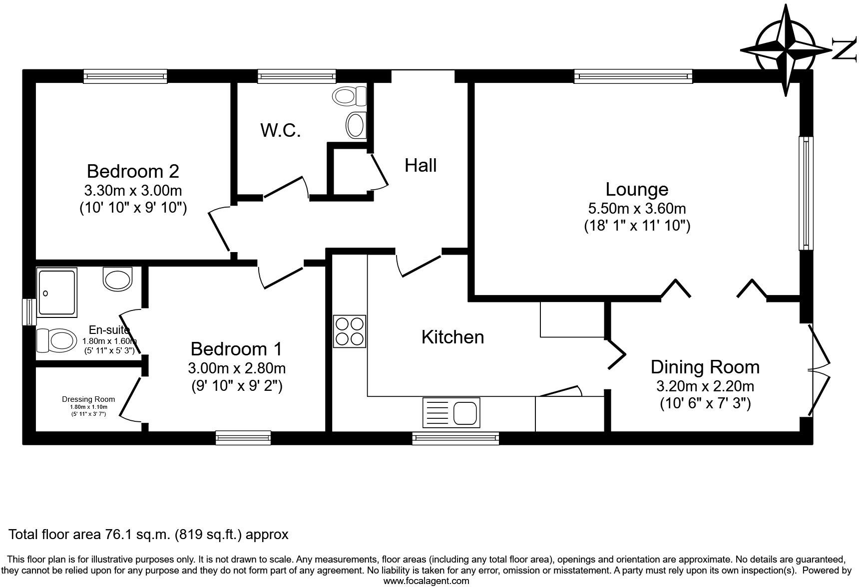 Durham, County Durham, DH1 floorplan