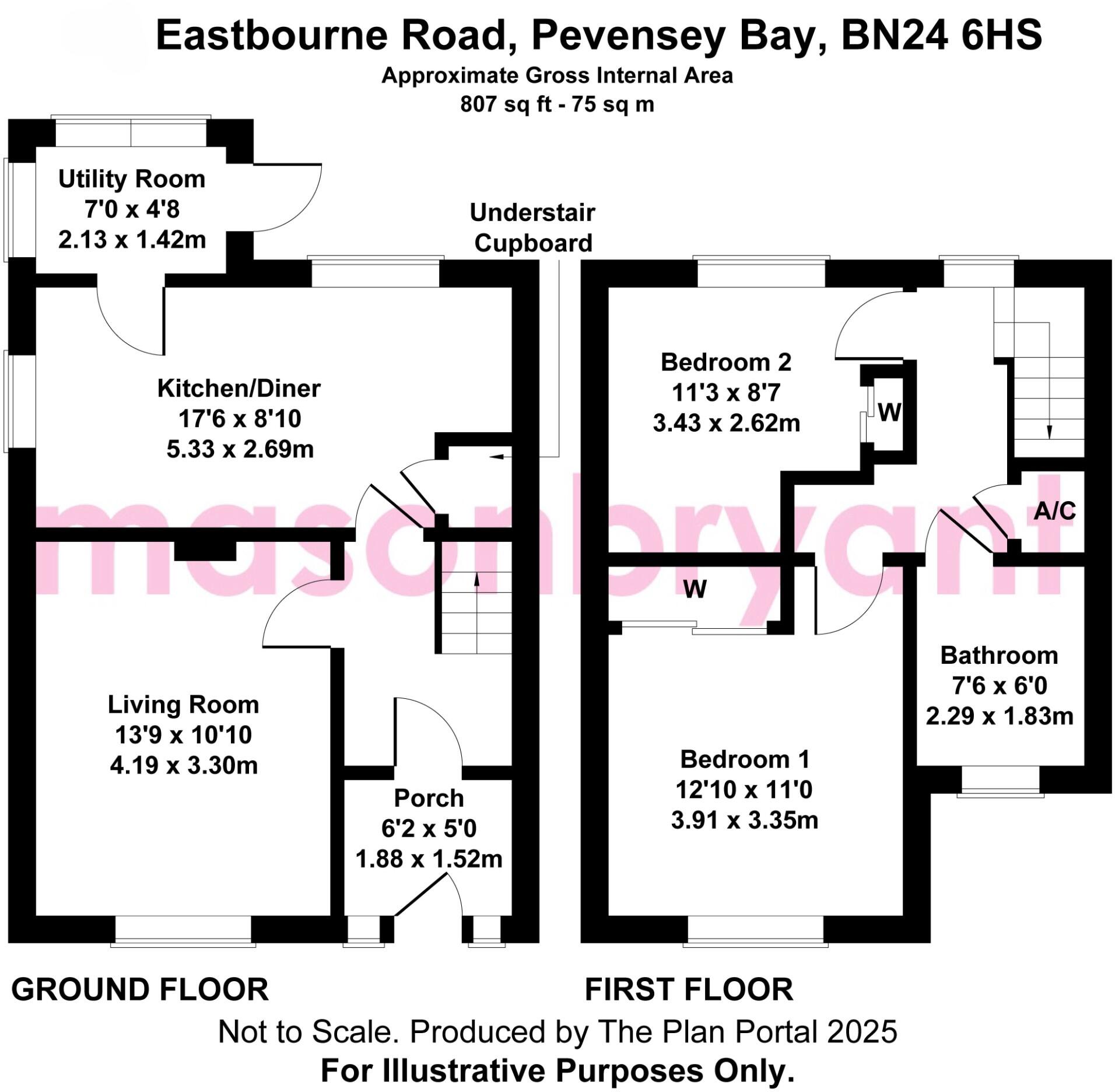 Eastbourne Road, BN24 floorplan
