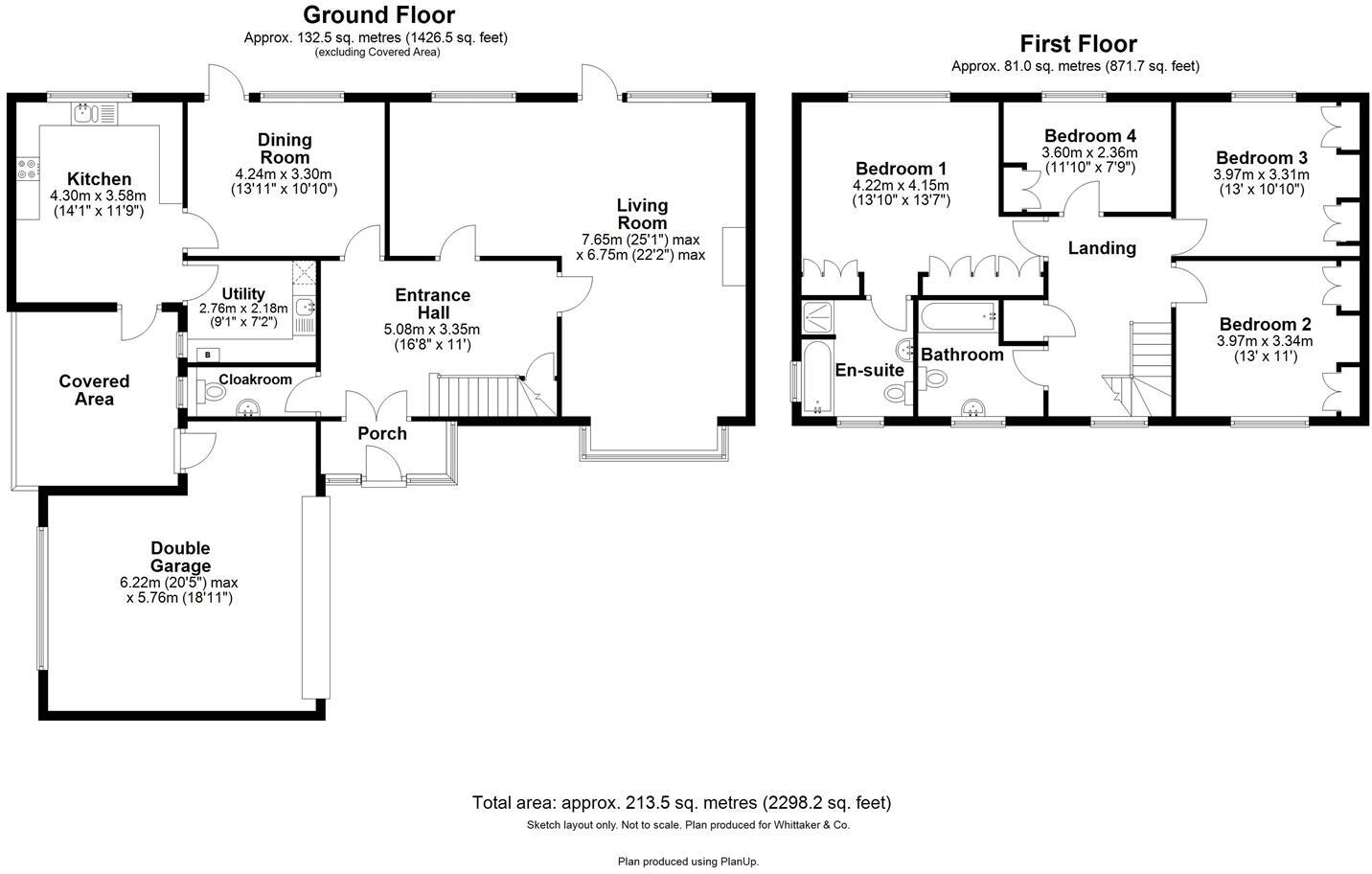 The Uplands, Harpenden floorplan