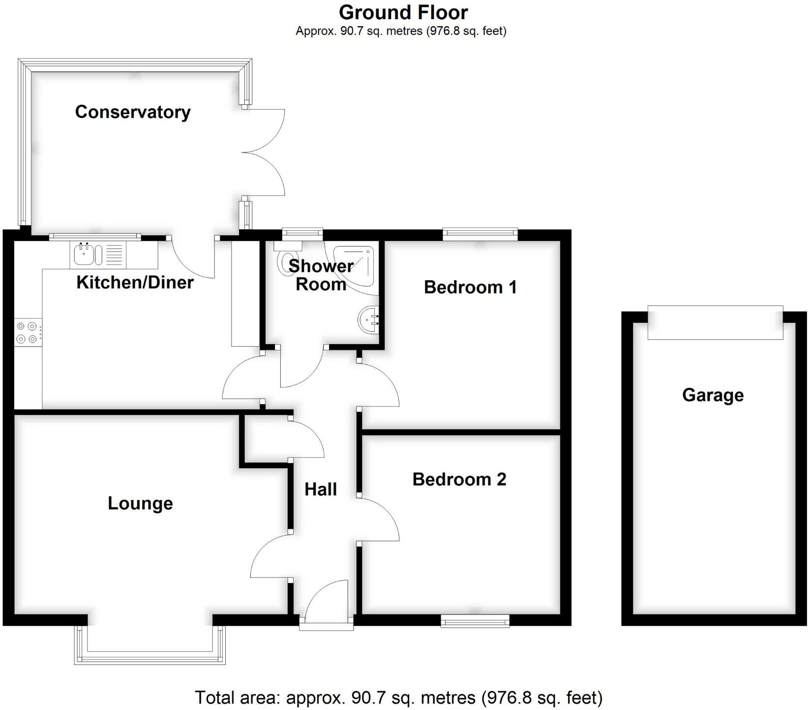 Cleymond Chase, Kirton, Boston, Lincolnshire, PE20 1DP floorplan