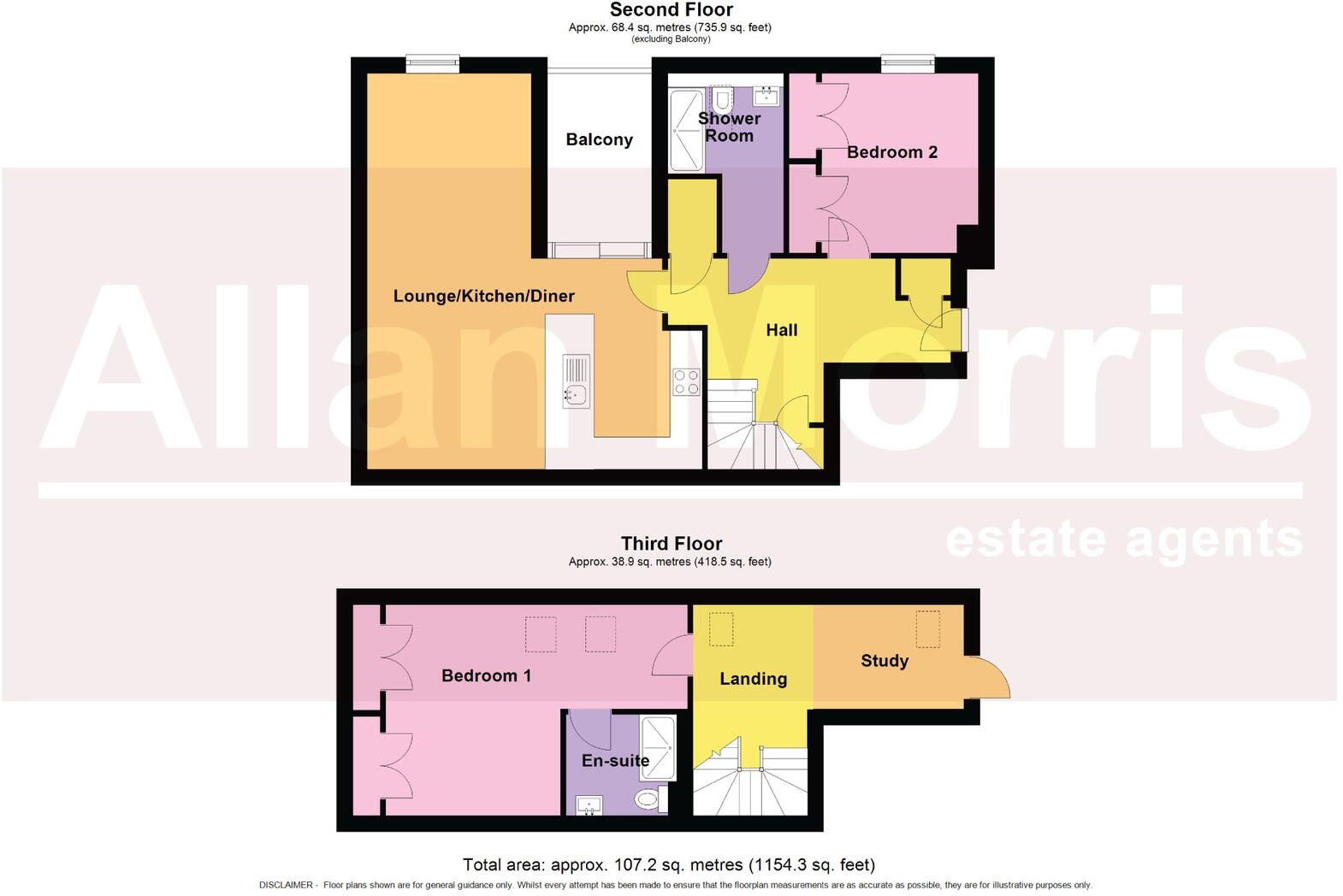 Apartment 45, Hardy Court, Barbourne, Worcester.  WR3 8AT floorplan