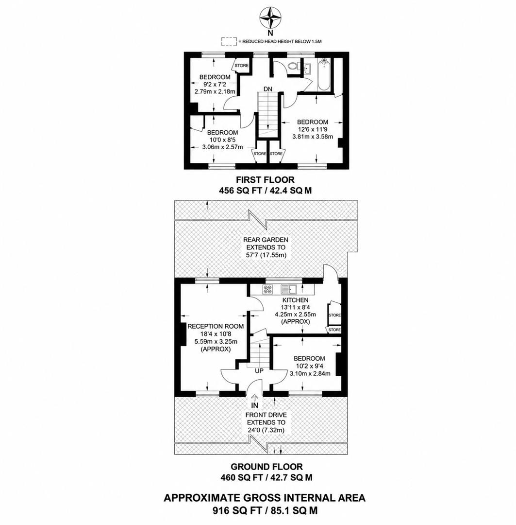 Norbroke Street, London floorplan