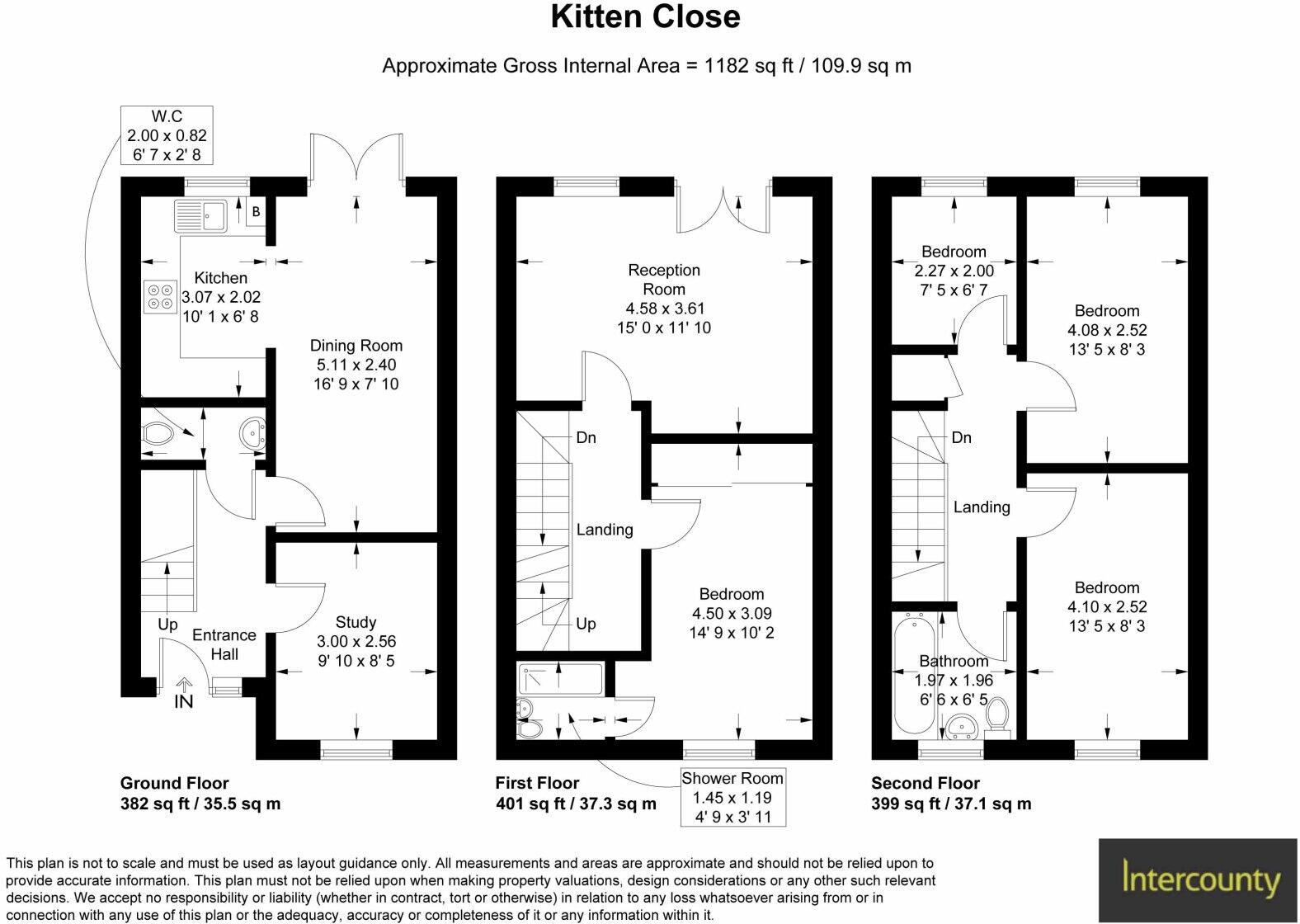 Kitten Close, Haverhill, Suffolk, CB9 floorplan