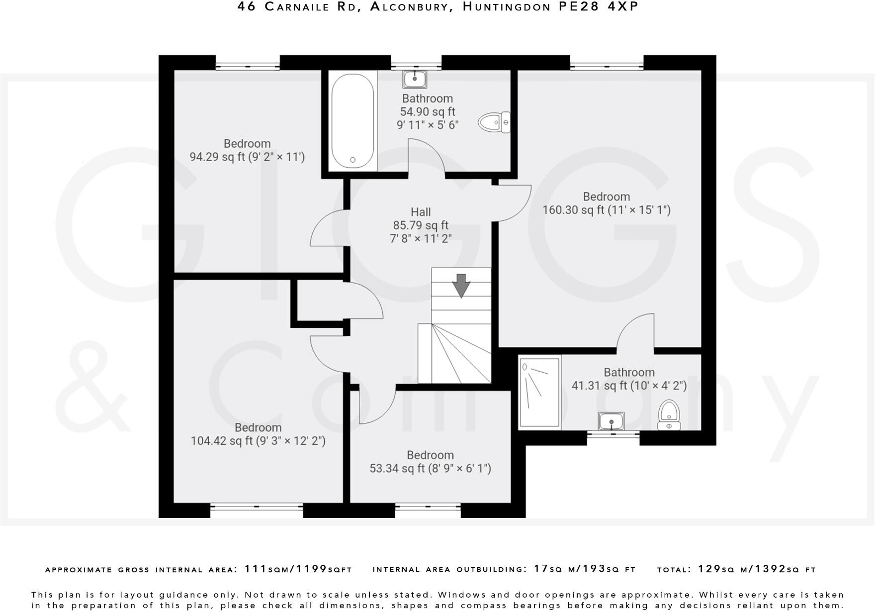 Carnaile Road, Alconbury Weald, Huntingdon, Cambridgeshire, PE28 4XP floorplan