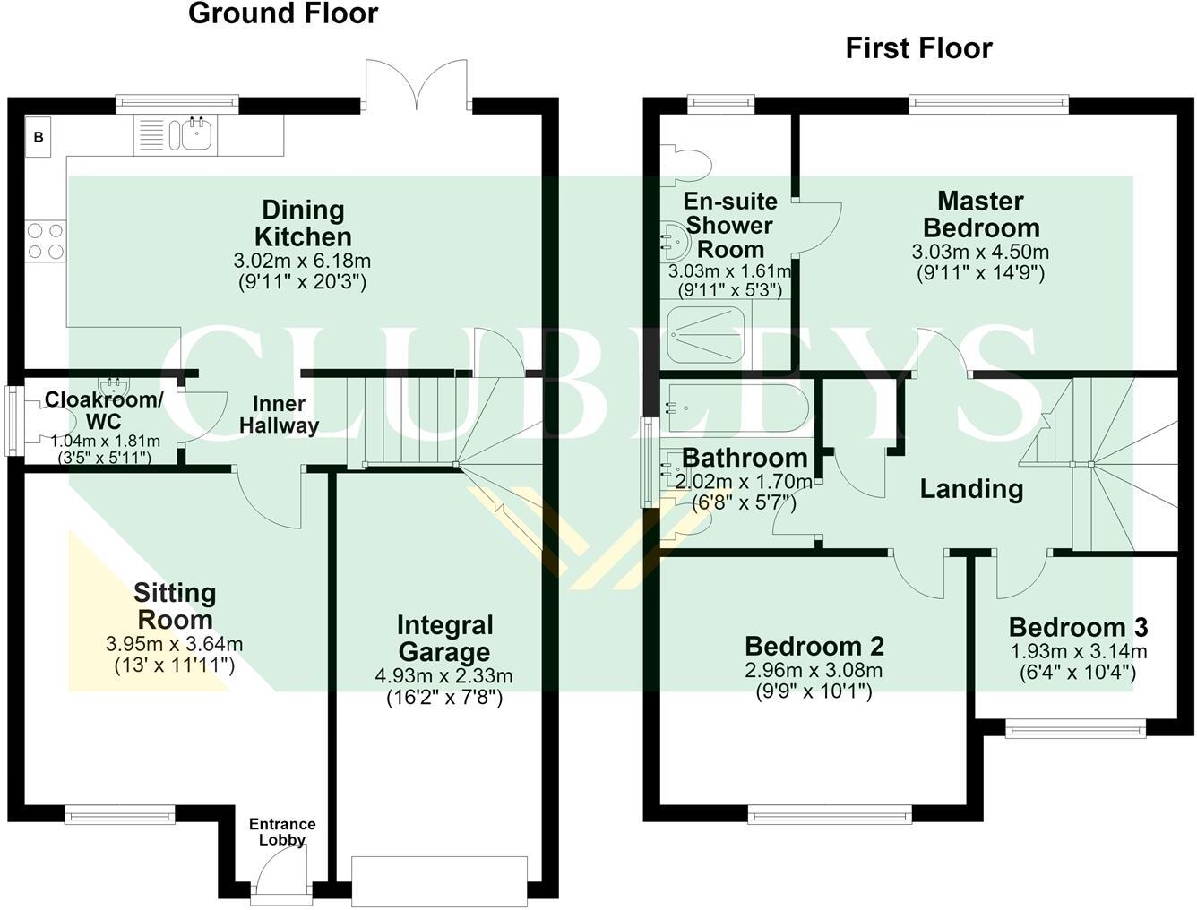 Barley Avenue, Pocklington, York floorplan