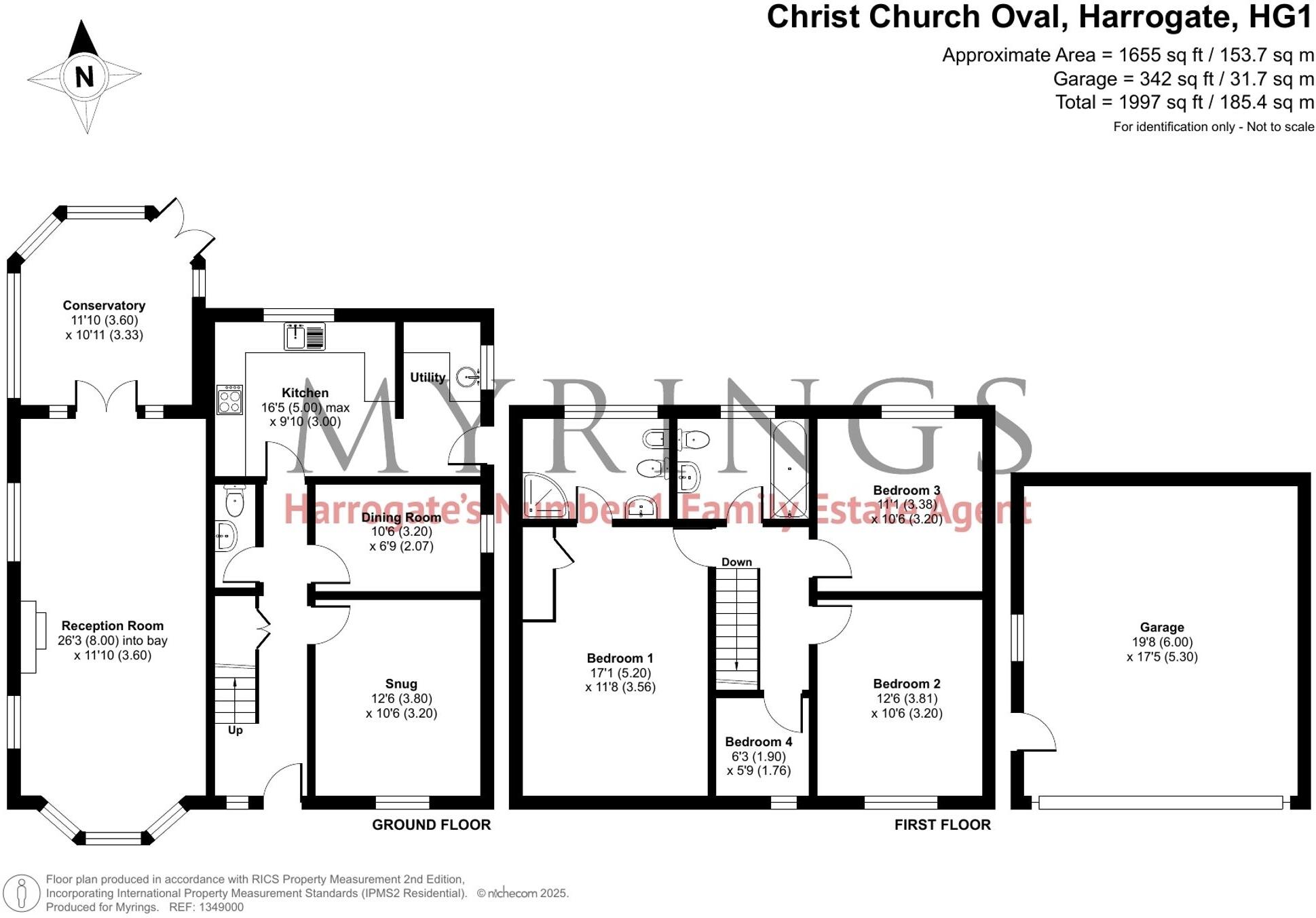 Christ Church Oval, Harrogate, HG1 floorplan