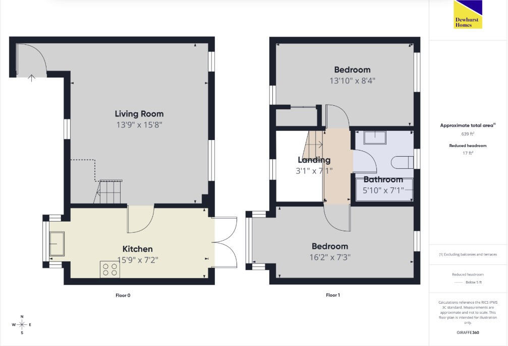 Ashdown Mews, Fulwood, Lancashire, PR2 floorplan