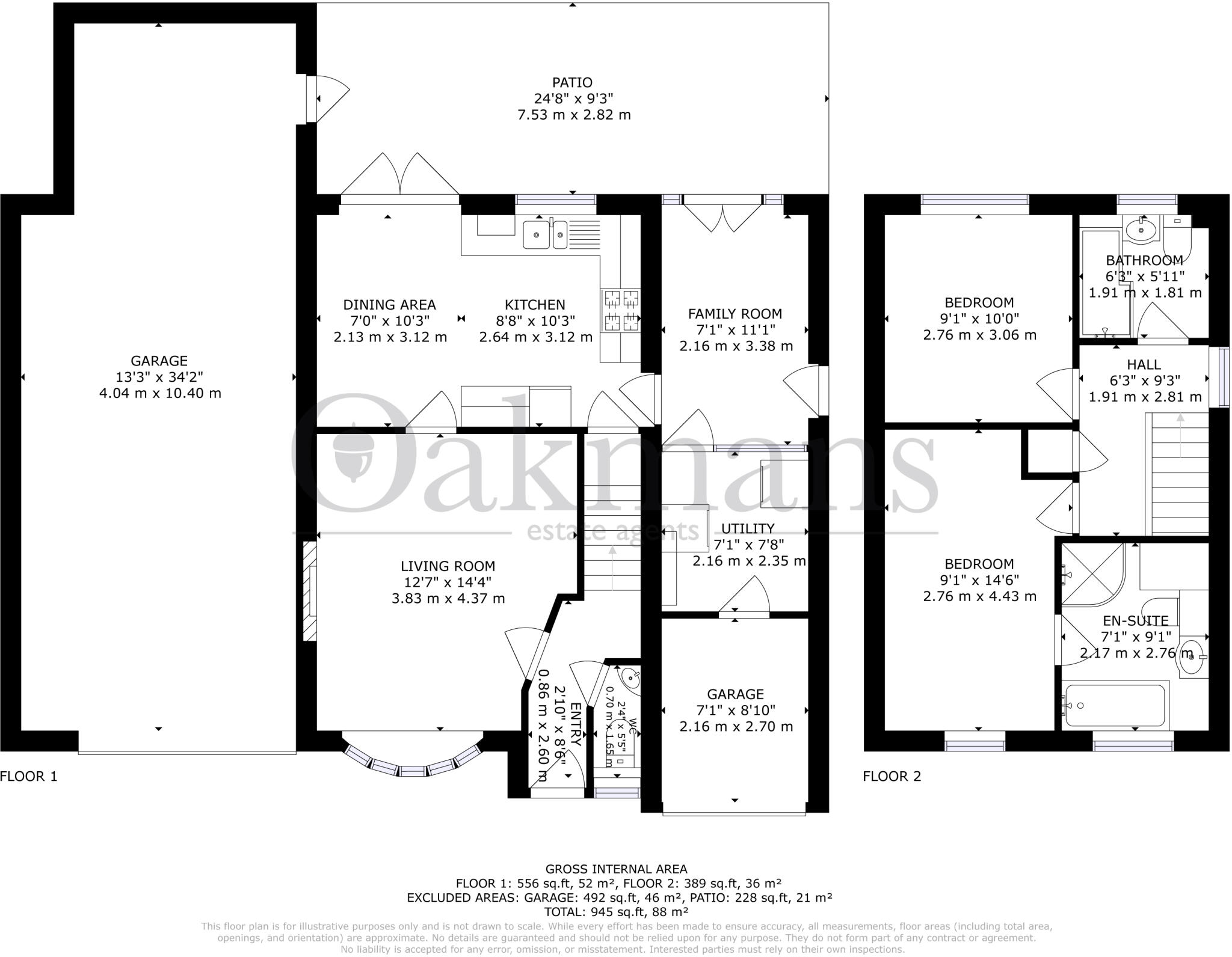 Farfield Close, Birmingham, West Midlands, B31 floorplan