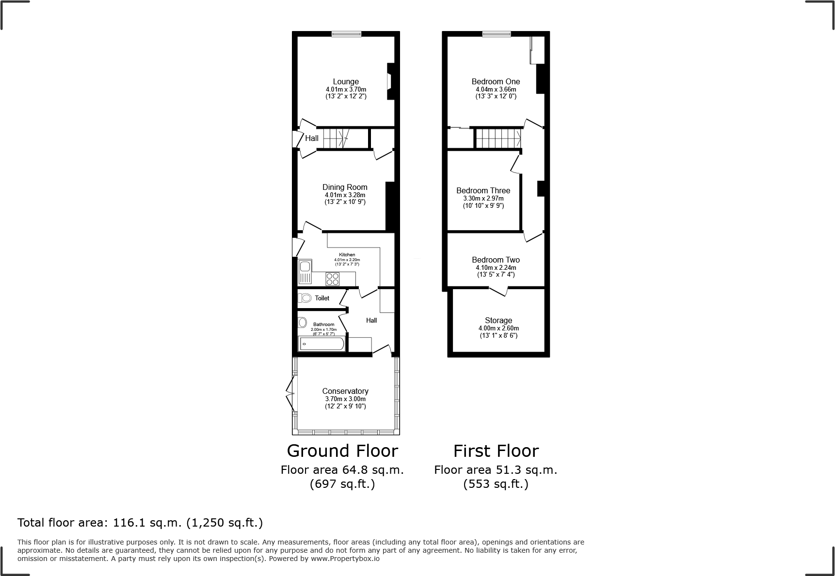 West Street, Wroxall, Ventnor floorplan