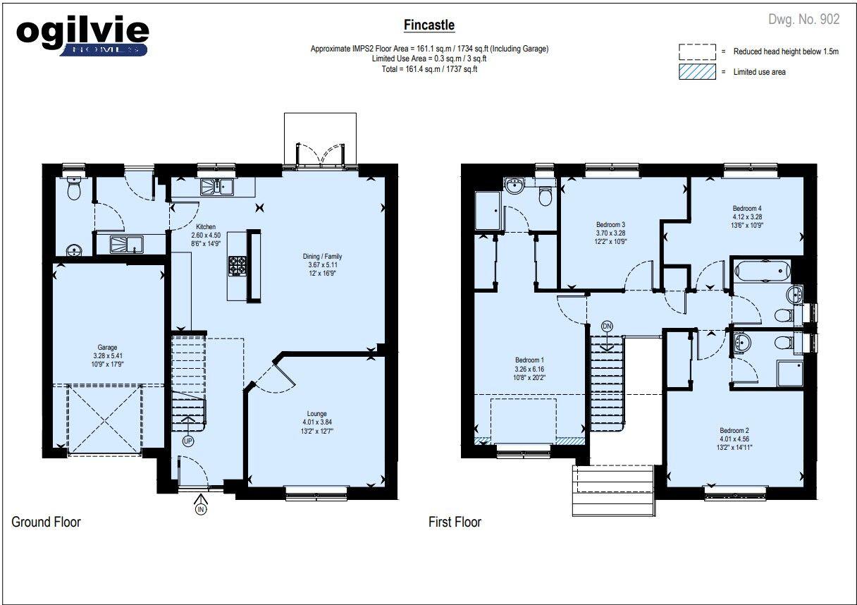 Plot 119 - Fincastle - Royal Oaks, Dunipace, FK6 6FH floorplan