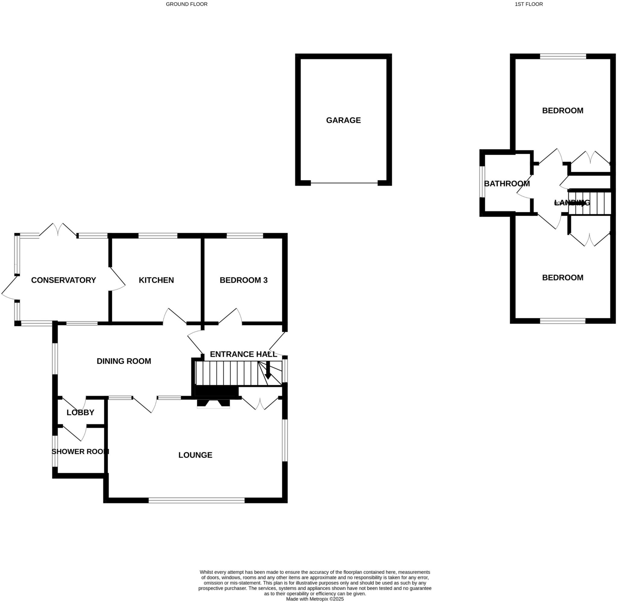 Seargeants Close, Newborough, PE6 floorplan