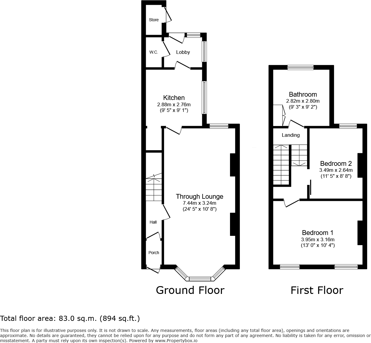 Glasgow Road, London, E13 floorplan