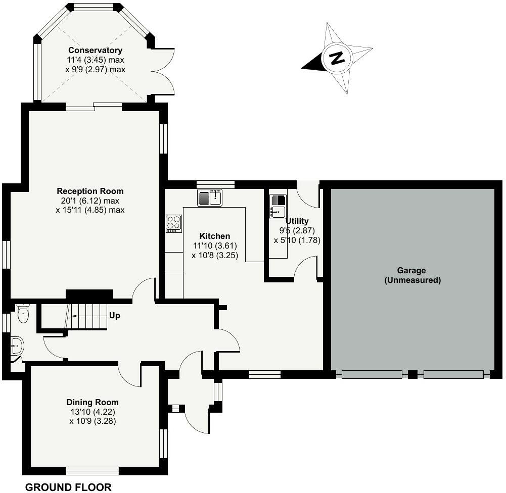 Greenway, North Curry, Taunton, TA3 floorplan