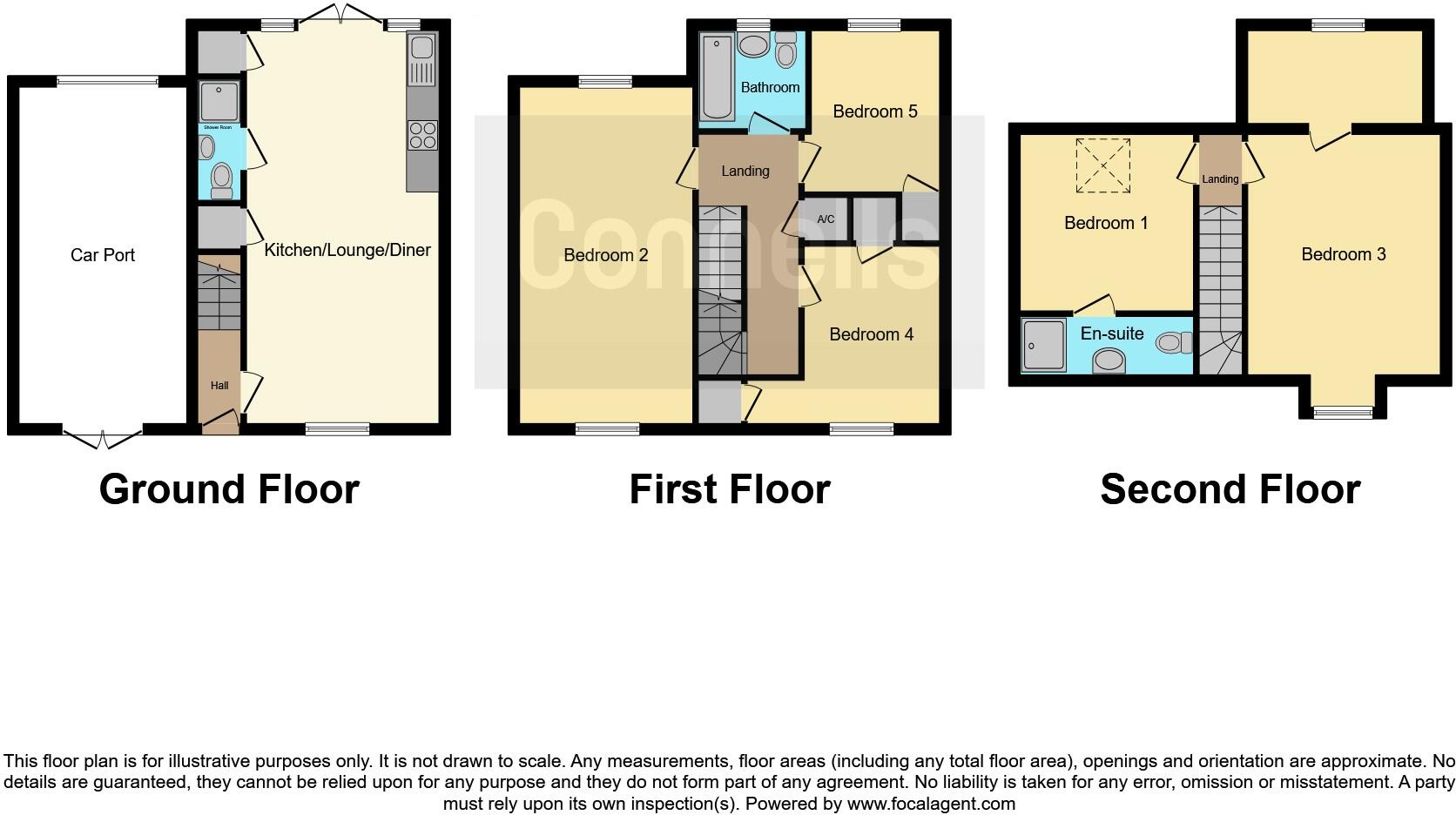 Colet Crescent, Colchester floorplan