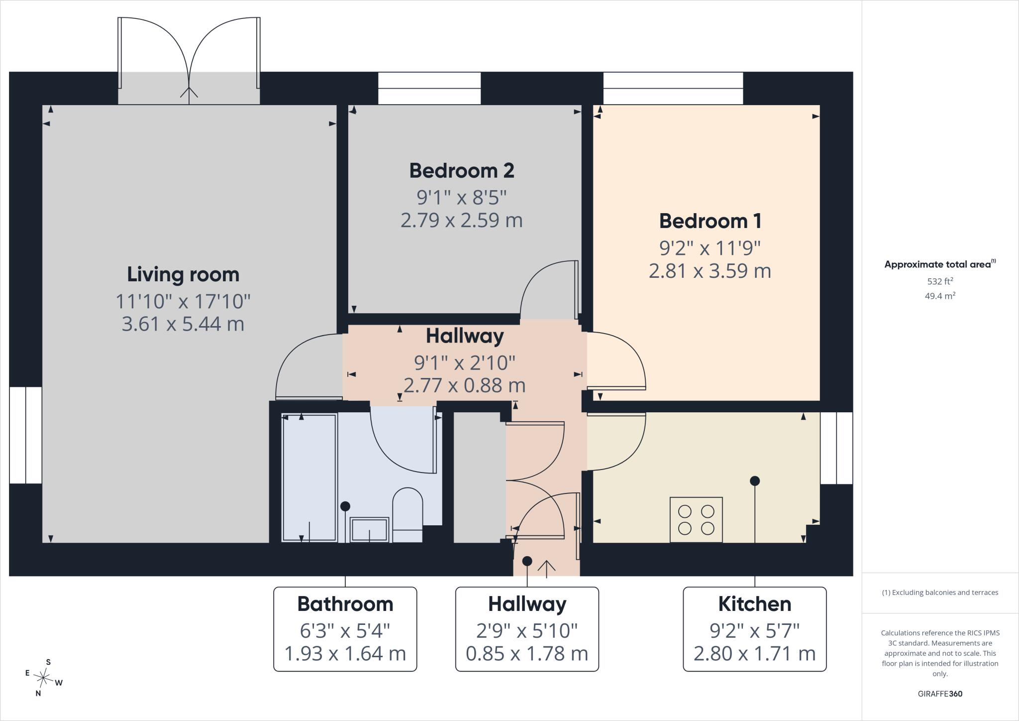 Admiral House, Viersen Platz, Peterborough, PE1 1ES floorplan