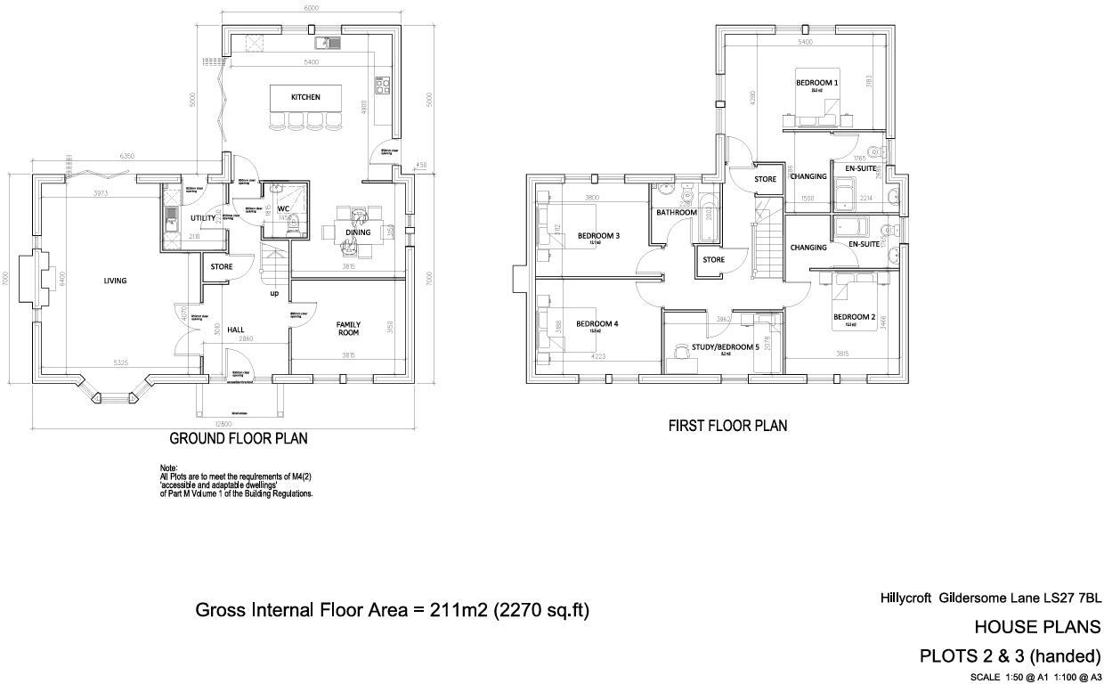Hilly Croft Gardens, Gildersome floorplan