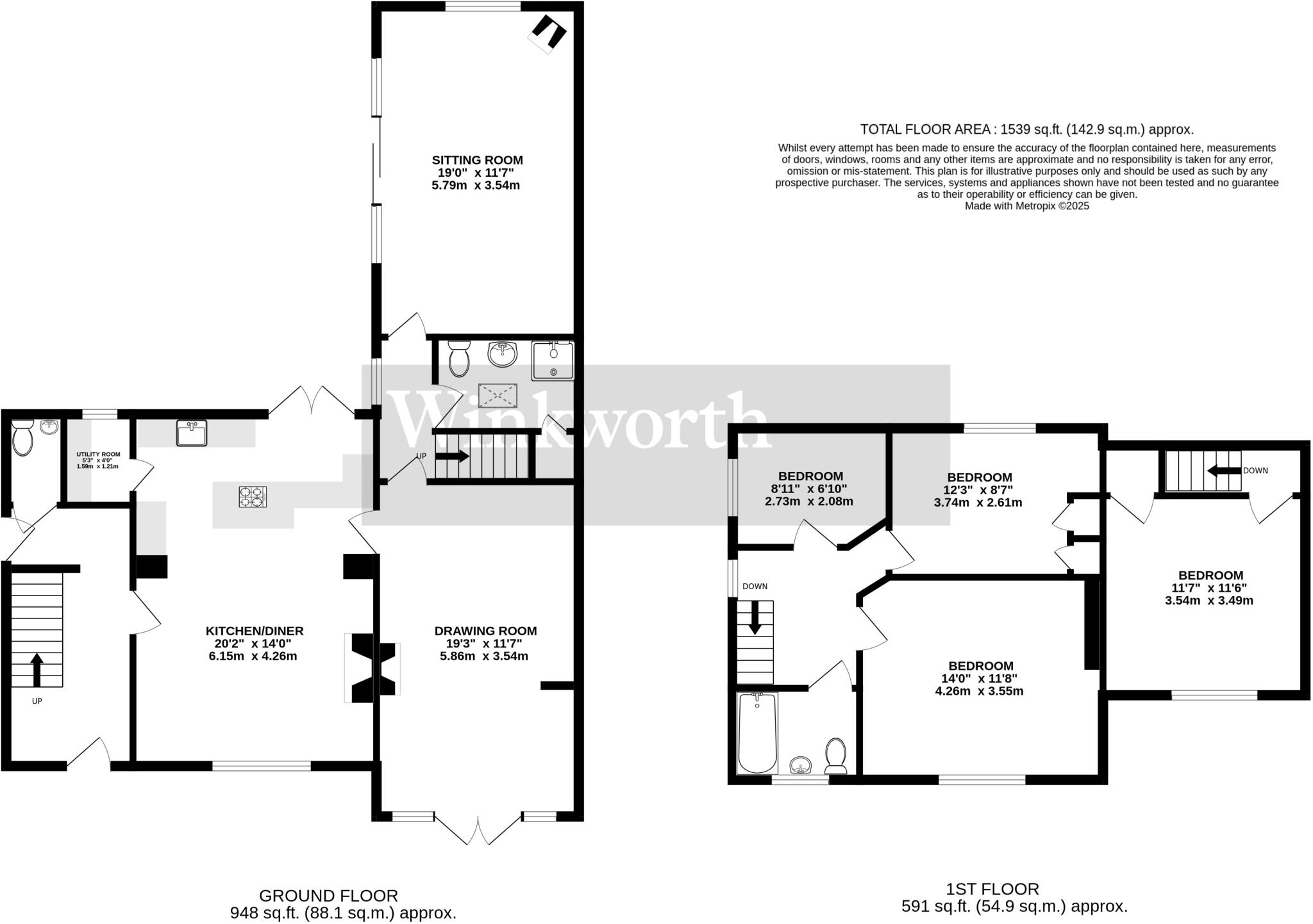 Blackheath, Wenhaston, Halesworth, IP19 floorplan