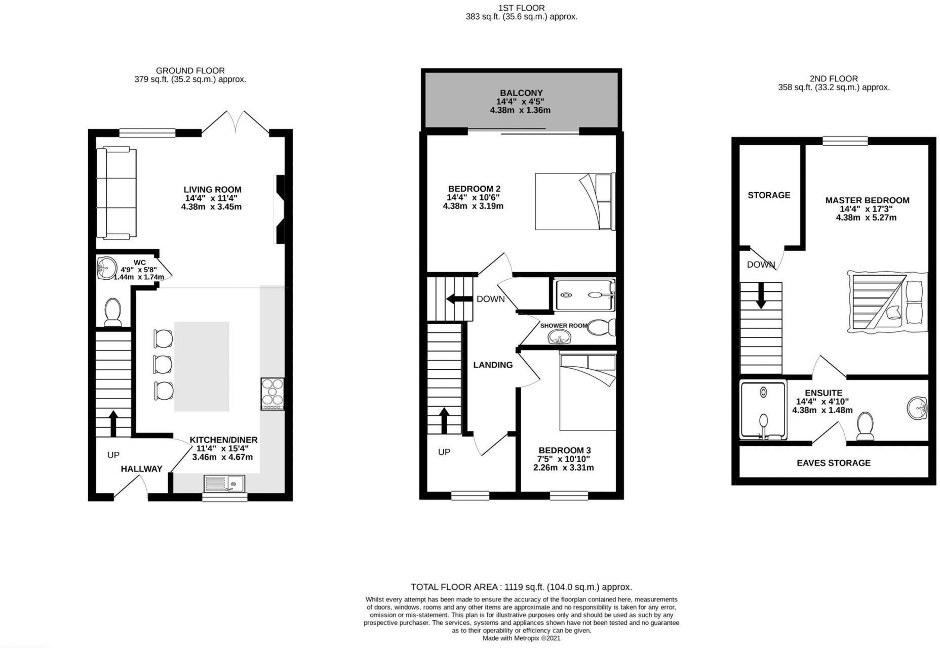 Ladyfield Street, Wilmslow, SK9 floorplan